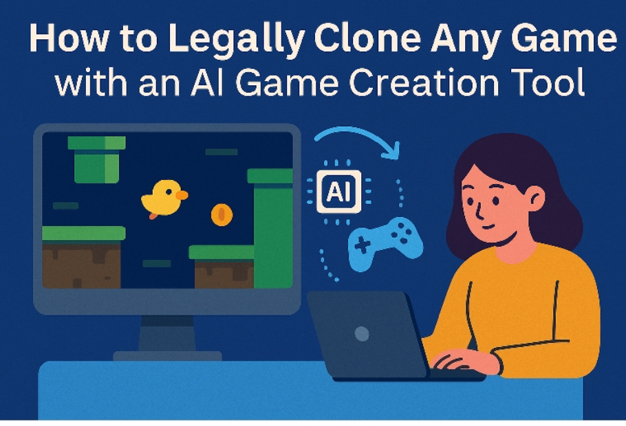 How to Legally Clone any Game with an AI Game Creation Tool