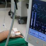 Hospital IV stand